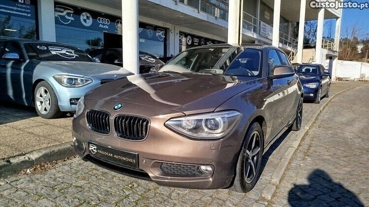 Castanho Usado 2013 BMW 116 Citadino | € 10.900 - Imagem 1/1