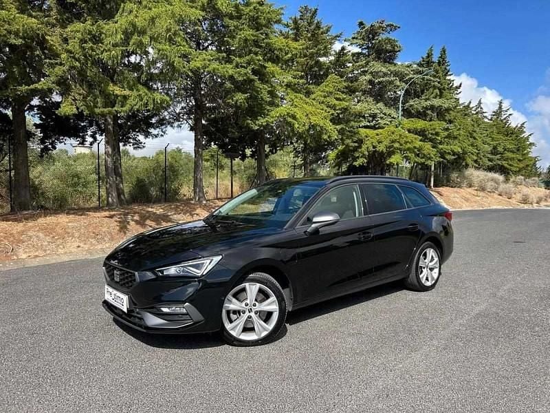 Usado Seat Leon ST 204 HP (150 kW) 2021 Preto Carrinha