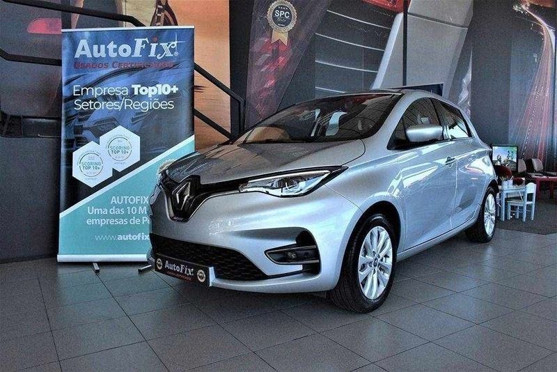 Cinzento (metalizado) Usado 2020 Renault Zoe Intens Citadino | € 17.800 (Preço justo) - Imagem 1/4
