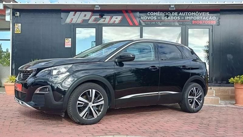 Preto Usado 2018 Peugeot 3008 GT-line Monovolume | € 20.990 (Preço justo) - Imagem 1/4