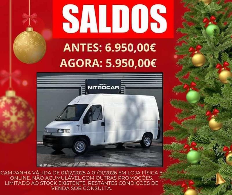 Branco Usado 1998 Fiat Ducato Van | € 5.950 (Super Preço) - Imagem 1/4