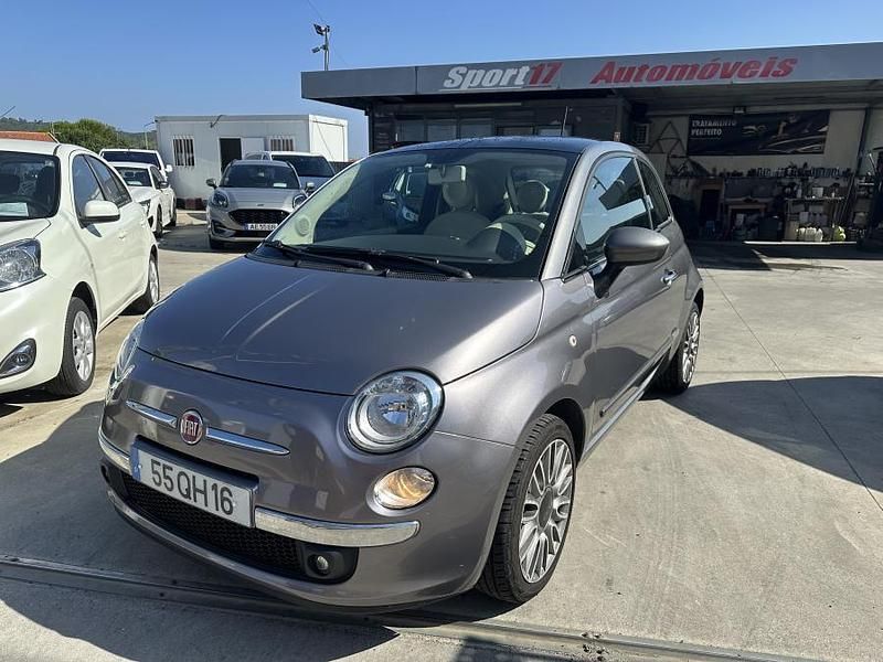 Cinzento Usado 2015 Fiat 500 | € 8.950 (Preço justo) - Imagem 1/4