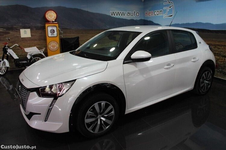Branco Usado 2020 Peugeot e-208 Allure Citadino | € 19.900 (Caro) - Imagem 1/1