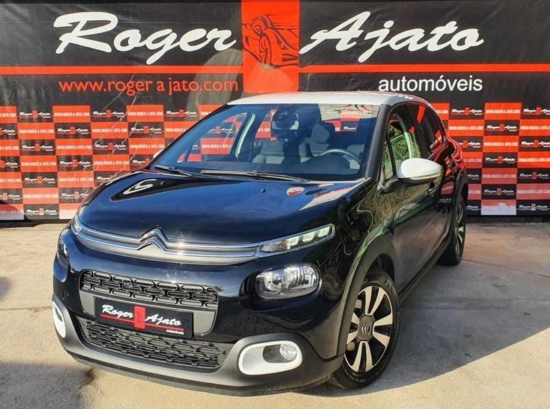 Preto Usado 2017 Citroën C3 Feel Citadino | € 15.490 (Caro) - Imagem 1/4