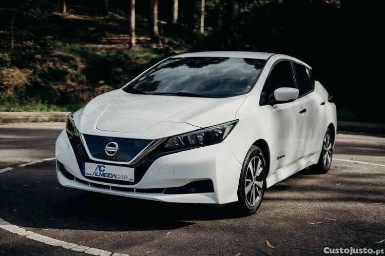Branco Usado 2018 Nissan Leaf Tekna Citadino | € 10.990 (Preço justo) - Imagem 1/1