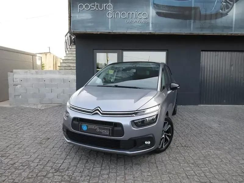 Cinzento Usado 2017 Citroën C4 Picasso Shine Monovolume | € 13.990 (Preço justo) - Imagem 1/4