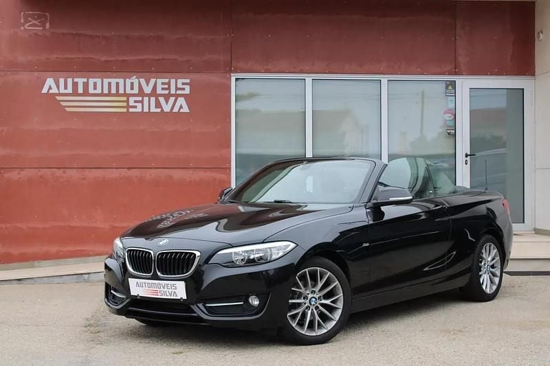 Preto Usado 2016 BMW 218 Sport Line Cabrios | € 20.990 (Preço elevado) - Imagem 1/4