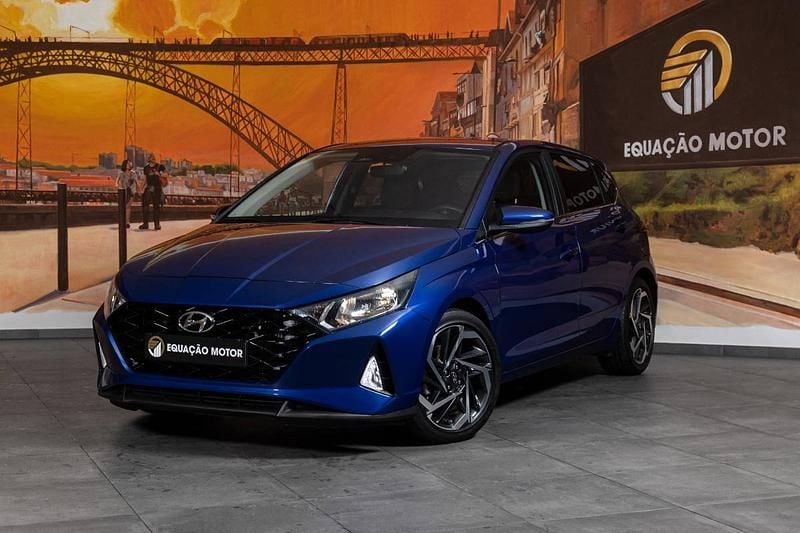 Azul Usado 2022 Hyundai i20 Style | € 17.900 (Super Preço) - Imagem 1/4