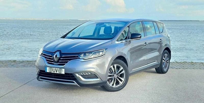 Cinzento Usado 2018 Renault Espace Monovolume | € 15.950 (Super Preço) - Imagem 1/4