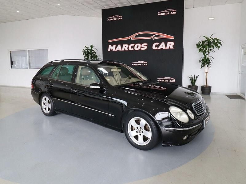 Preto Usado 2004 Mercedes E220 Avantgarde Carrinha | € 9.400 - Imagem 1/4
