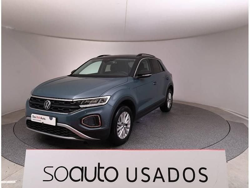 Azul rei Usado 2023 VW T-Roc Life SUV | € 25.490 (Super Preço) - Imagem 1/4
