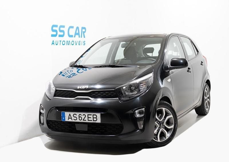Preto Usado 2020 Kia Picanto EX Citadino | € 11.250 (Bom preço) - Imagem 1/4