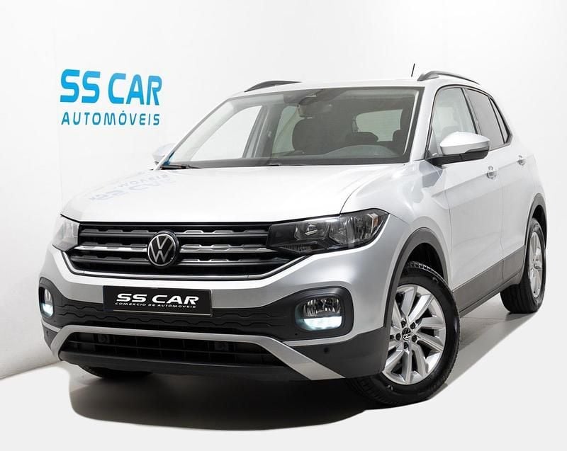 Cinza Usado 2022 VW T-Cross Freestyle SUV | € 15.250 (Bom preço) - Imagem 1/4