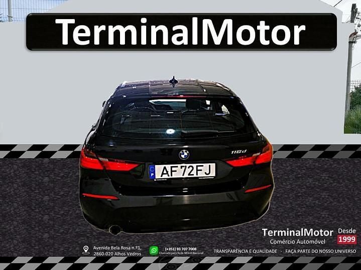 Usado BMW 116 116 HP (85 kW) 2021 Preto Citadino