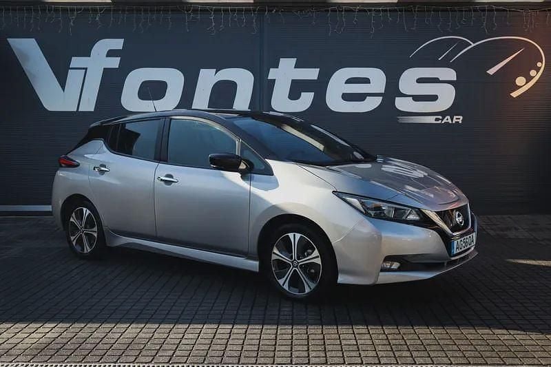Cinza prata Usado 2021 Nissan Leaf Acenta Citadino | € 22.880 (Caro) - Imagem 1/1