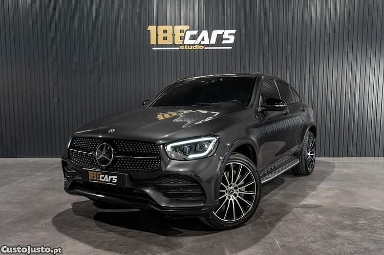 Cinza Usado 2020 Mercedes GLC300e Coupé | € 47.900 (Caro) - Imagem 1/1