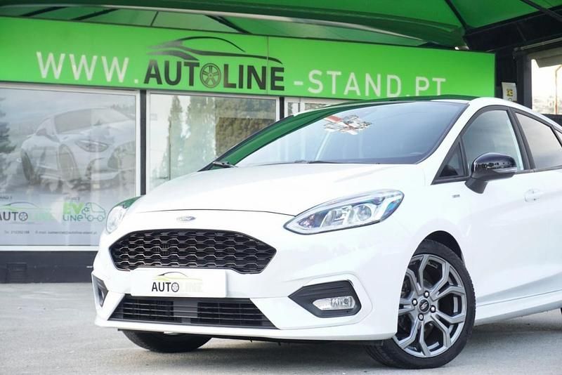 Usado Ford Fiesta ST-Line 100 HP (73 kW) 2019 Branco Citadino