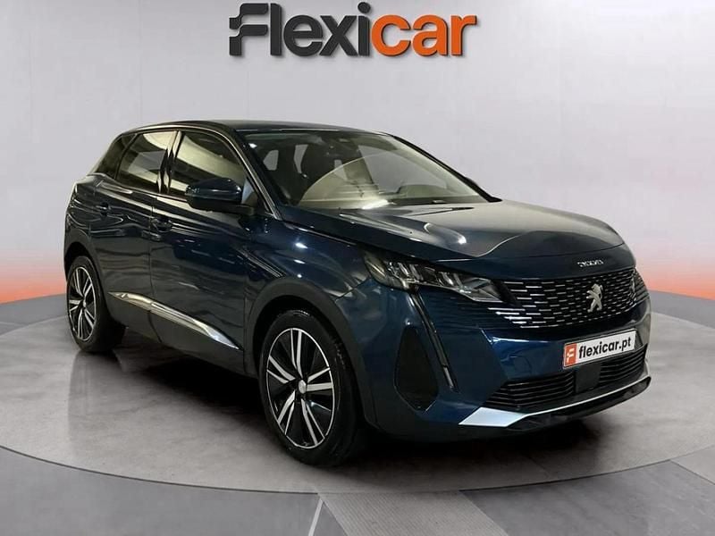 Azul Usado 2021 Peugeot 3008 Allure Monovolume | € 22.990 (Bom preço) - Imagem 1/4