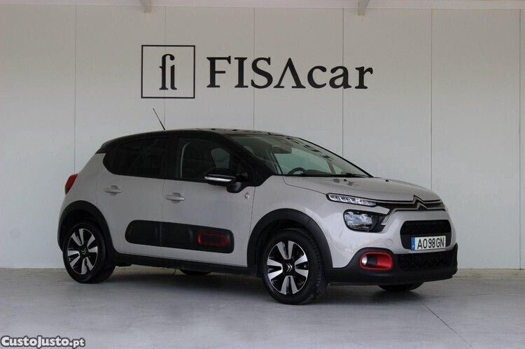 Amarelo Usado 2022 Citroën C3 Citadino | € 14.990 (Preço justo) - Imagem 1/1