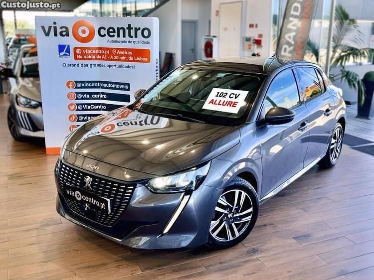 Branco Usado 2021 Peugeot 208 Allure Citadino | € 13.900 (Bom preço) - Imagem 1/1