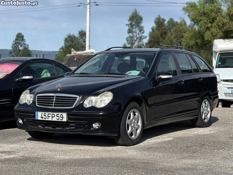 Preto Usado 2005 Mercedes C200 Avantgarde Carrinha | € 7.500 (Preço justo) - Imagem 1/1