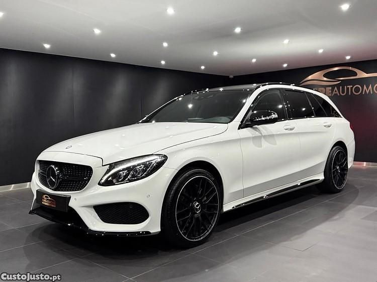 Branco Usado 2015 Mercedes C250 AMG line Carrinha | € 21.900 (Bom preço) - Imagem 1/1