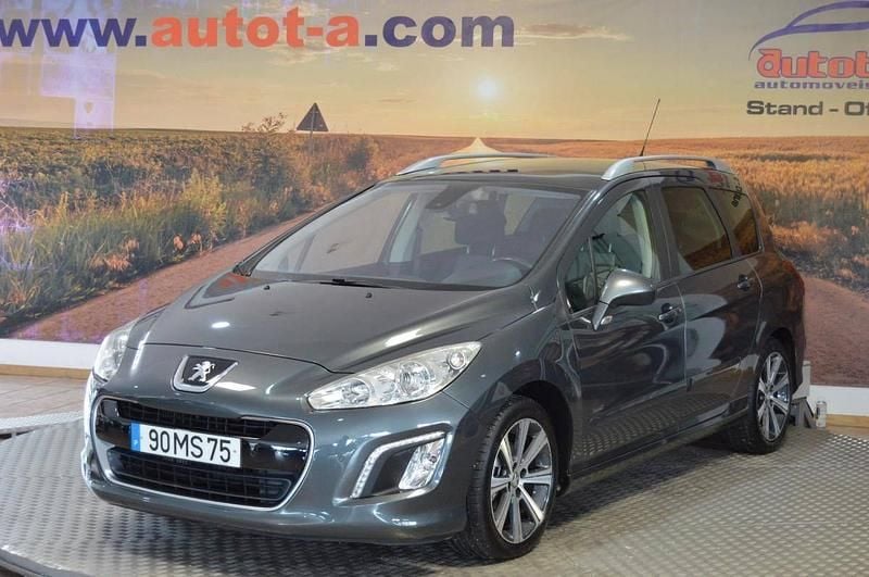 Usado Peugeot 308 SW 112 HP (82 kW) 2012 Antracite Carrinha