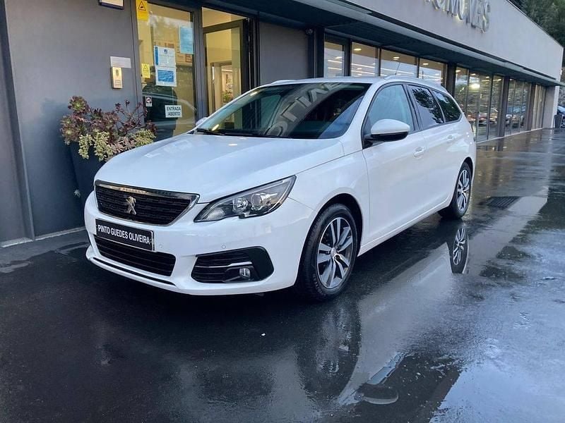 Branco Usado 2021 Peugeot 308 SW Carrinha | € 12.990 (Super Preço) - Imagem 1/4