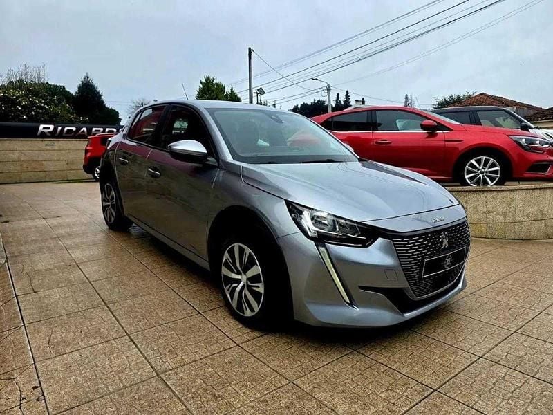 Usado Peugeot e-208 Active 100 kW (136 HP) 2020 Cinza Citadino