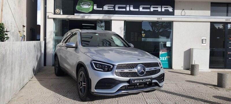 Cinza Usado 2019 Mercedes GLC220 AMG line Plus SUV | € 39.000 (Super Preço) - Imagem 1/4