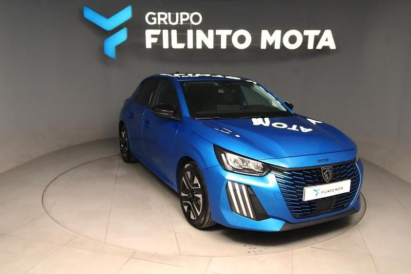 Usado Peugeot 208 Allure 101 HP (74 kW) 2024 Azul Citadino