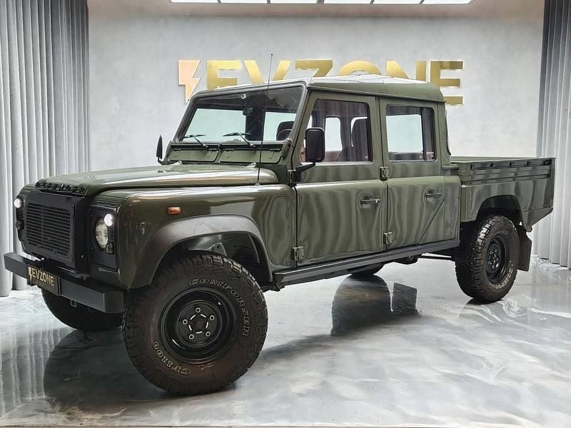 Usado Land Rover Defender 122 HP (89 kW) 2002 Verde Carrinha