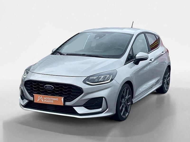 Cinza Usado 2022 Ford Fiesta ST-Line Sedan | € 17.823 - Imagem 1/4