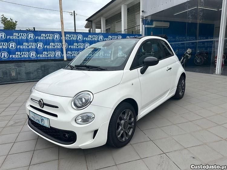Branco Usado 2021 Fiat 500C Lounge Cabrios | € 13.900 (Preço elevado) - Imagem 1/1
