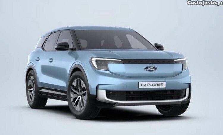Preto Usado 2024 Ford Explorer Extended Range SUV | € 42.900 - Imagem 1/1