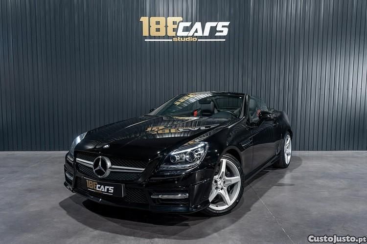 Preto Usado 2012 Mercedes SLK250 Edition 1 Cabrios | € 24.900 - Imagem 1/1