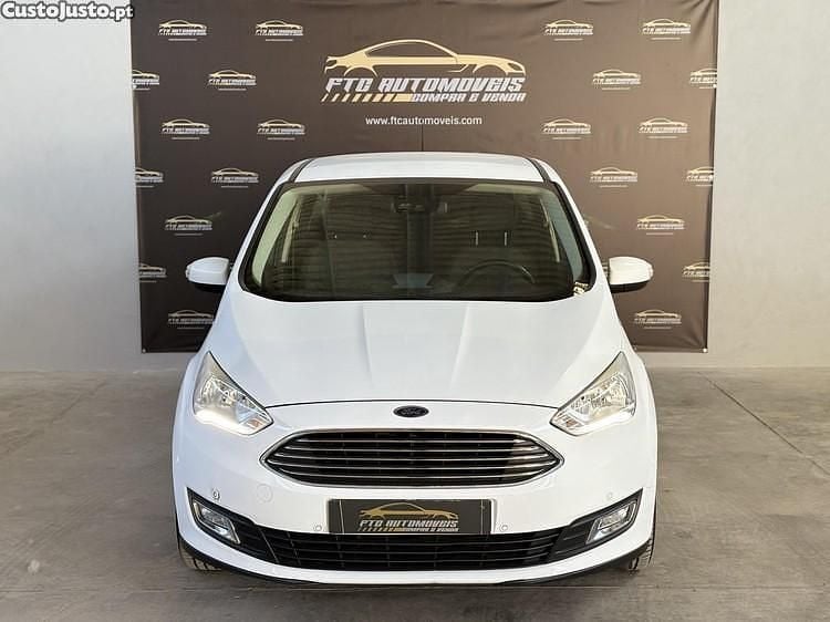 Branco Usado 2019 Ford C-MAX Titanium S Monovolume | € 11.999 (Preço justo) - Imagem 1/1