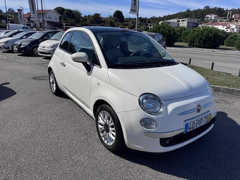 Usado Fiat 500 Lounge 69 HP (50 kW) 2015 Branco Coupé