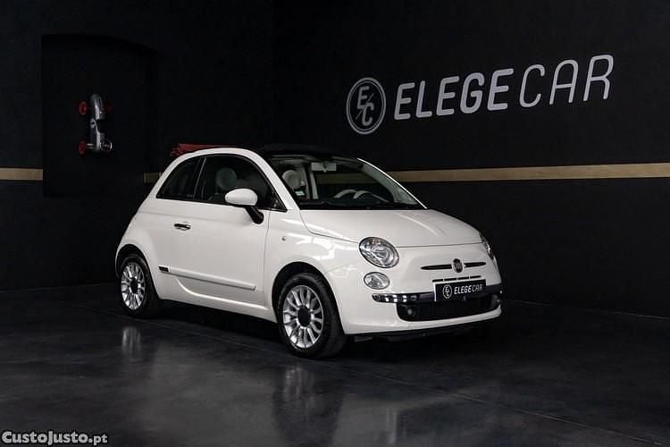 Usado Fiat 500C Lounge 69 HP (50 kW) 2012 Branco Cabrios
