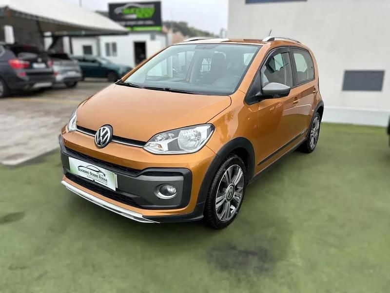 Castanho Usado 2018 VW cross up! Citadino | € 13.990 - Imagem 1/4
