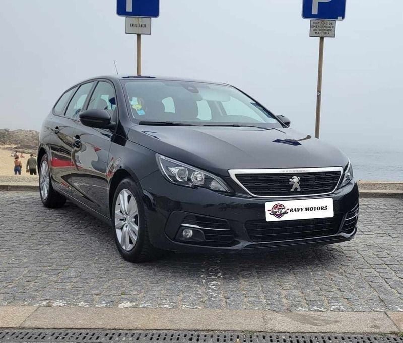 Preto Usado 2019 Peugeot 308 Business-Line Carrinha | € 11.900 (Bom preço) - Imagem 1/4