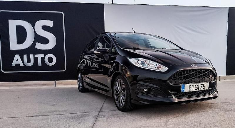 Preto Usado 2017 Ford Fiesta ST-Line Citadino | € 13.000 (Preço elevado) - Imagem 1/4