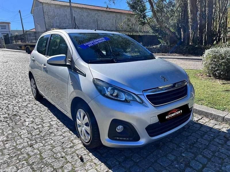 Cinzento Usado 2017 Peugeot 108 Active Citadino | € 8.500 (Preço justo) - Imagem 1/4