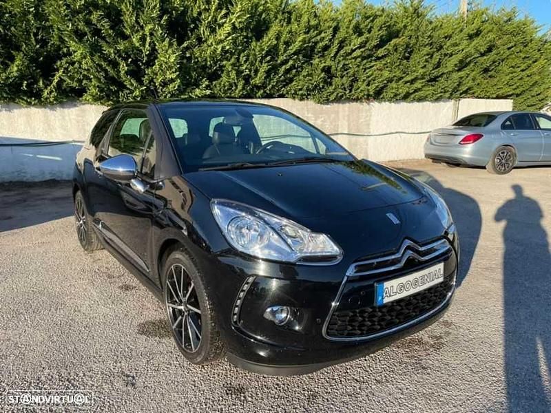 Usado Citroën DS3 So Chic 92 HP (67 kW) 2014 Preto Citadino
