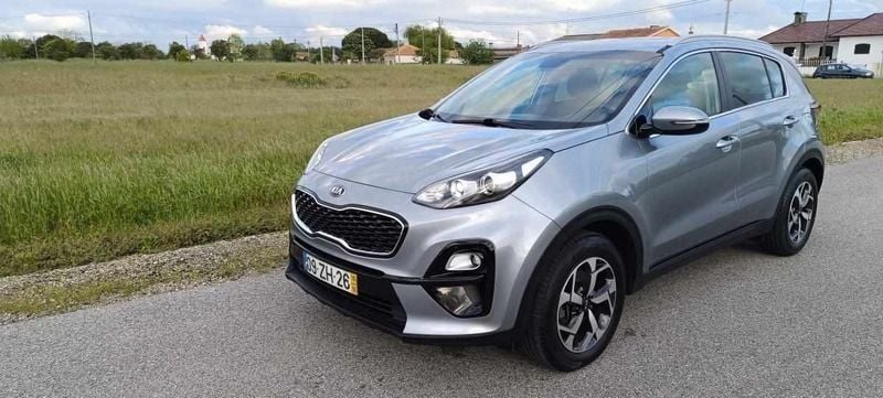 Cinzento Usado 2019 Kia Sportage SUV | € 17.950 (Preço justo) - Imagem 1/4