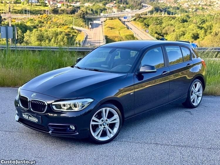 Preto Usado 2015 BMW 120 Sport Line Citadino | € 19.500 (Preço justo) - Imagem 1/1