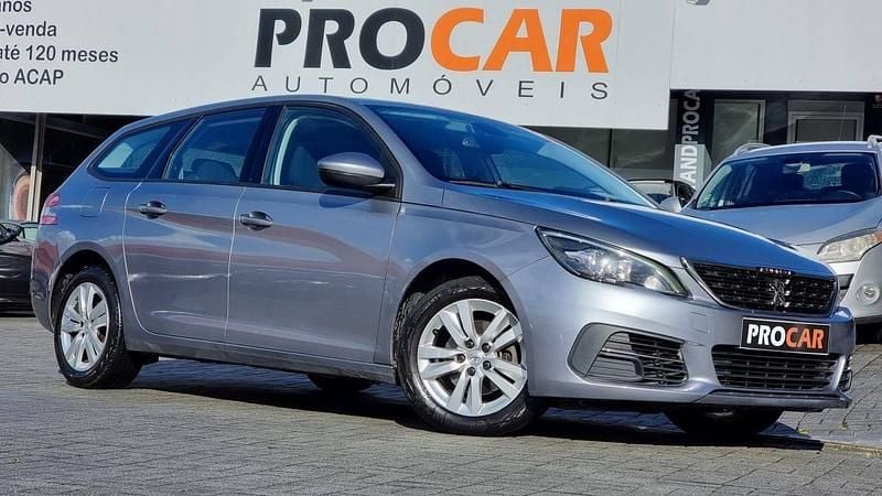 Usado Peugeot 308 SW 102 HP (75 kW) 2018 Cinzento Carrinha