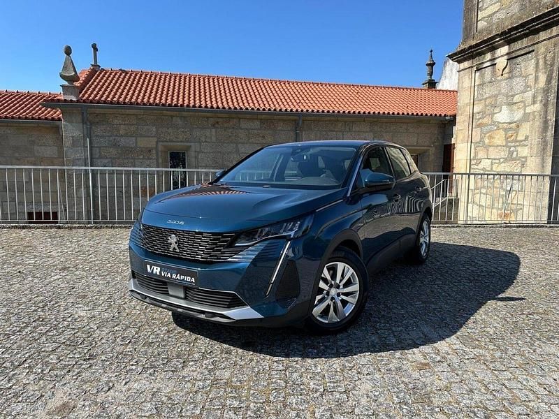 Azul Usado 2021 Peugeot 3008 Active SUV | € 21.490 (Preço justo) - Imagem 1/4