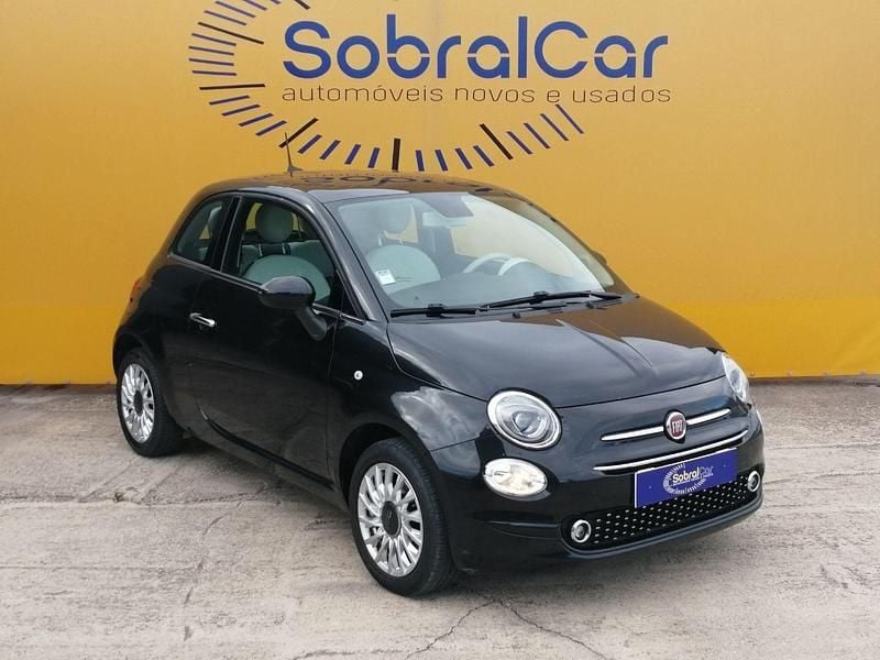 Preto (metalizado) Usado 2020 Fiat 500 Lounge Citadino | € 15.000 (Caro) - Imagem 1/4