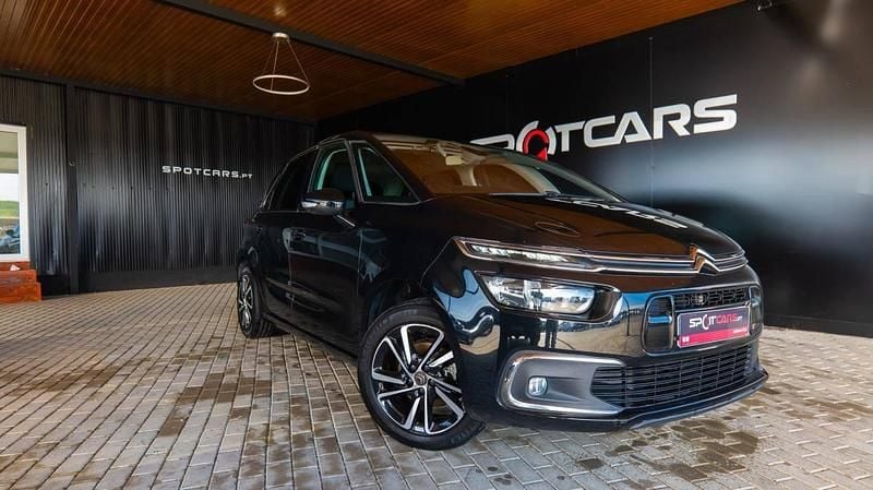 Preto Usado 2017 Citroën C4 Picasso Monovolume | € 13.450 (Bom preço) - Imagem 1/4